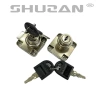 Shuzan is a well-known brand of right-angle lock locks for drawers, cabinets, office furniture, office documents, wardrobes, locking shafts, damping hinges, and old-fashioned locks. We offer a complete range of models, including furniture locks and office locks Specification image